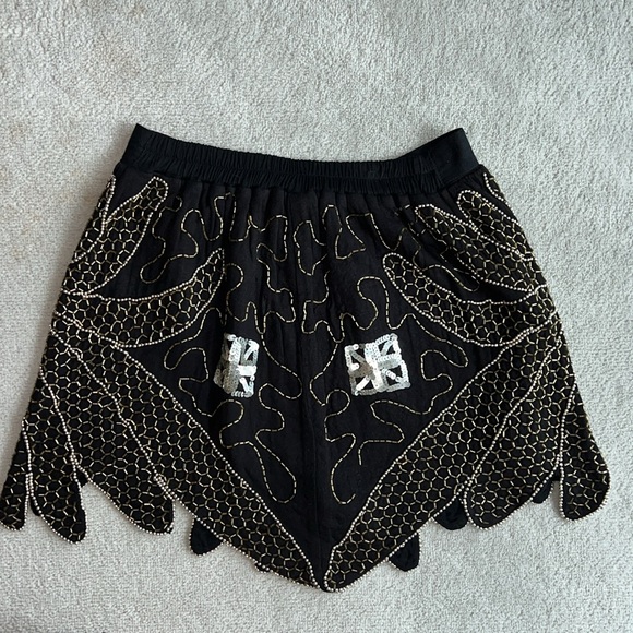 Free People Beaded Skirt - Picture 4 of 5